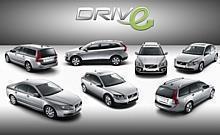 Volvo DRIVe range with logotype, C30, S40, V50, S80, V70, XC60, XC70